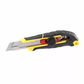  Stanley SO tördelhető pengés kés, rögzítőgombos, műanyag tpr 25mm