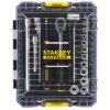 Stanley Fatmax közepes méretű 1/4" dugókulcs szett, 48 részes, összecsatolható tárolódobozban