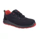 Portwest FT08 - Compositelite Wire Lace Biztonsági Cipő huzalos fűzőrendszerrel S1P - fekete/piros
