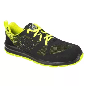   Portwest FT25 -  Steelite Aire Trainer S1P munkavédelmi cipő, fekete/zöld