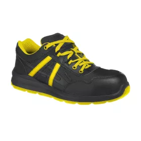   Portwest FT60 -  Portwest Compositelite Mersey Trainer S1P Fekete/Sárga