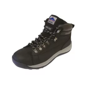   Portwest FW31 - Steelite Mid Cut nubuk munkavédelmi bakancs SB, fekete