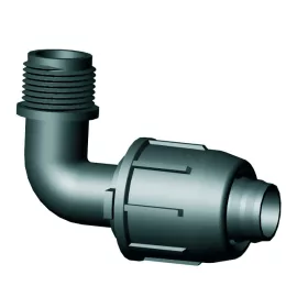 Könyökidom külső menettel 20 x 3/4