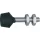 INDEXA Neoprén talpas orsó M8 x 1.25 x 63 mm