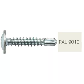 Opel csavar festett 4,2x13 önfúró RAL9010 fehér