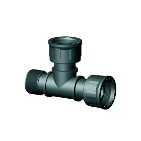 Hollanderes szelepkötő T idom 1" KBB