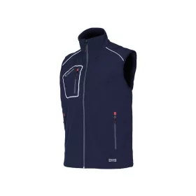 ISSALINE Snappy softshell mellény, sötétkék