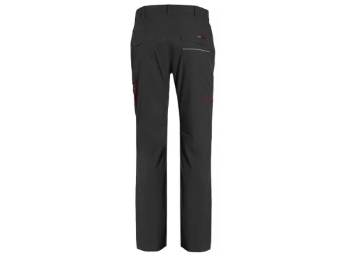 ISSALINE Boom 4-way 4 évszakos stretch könnyű softshell nadrág, antracitszürke