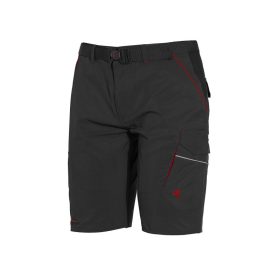   ISSALINE Boom 4-way nyári stretch softshell bermuda, antracitszürke