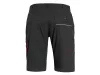 ISSALINE Boom 4-way nyári stretch softshell bermuda, antracitszürke