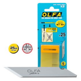   OLFA KB penge dekor- és művészkésekhez, 6 mm, 25 db/csomag