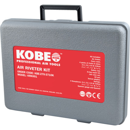 KOBE pneumatikus szegecselő készlet