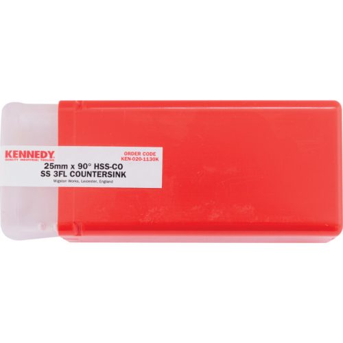 Kennedy. 25MM X 90°-OS HSS (5%CO) HENGERES SZÁRÚ KÚPSÜLLYESZTŐ