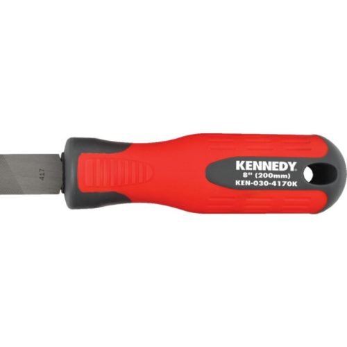 KENNEDY 8" (200 mm) lapos félsimító műhelyreszelő nyéllel