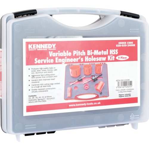 Kennedy. VÁLTOTT FOGOSZTÁSÚ IPARI LYUKFŰRÉSZ KÉSZLET