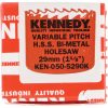 Kennedy. 29MM (1.1/8") VÁLTOTT FOGOSZTÁSÚ BIMETÁL LYUKFŰRÉSZ