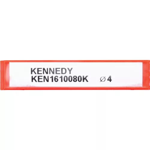 Kennedy. 4.0MM KÉTÉLŰ HENGERES SZÁRÚ KEMÉNYFÉM HOSSZLYUKMARÓ