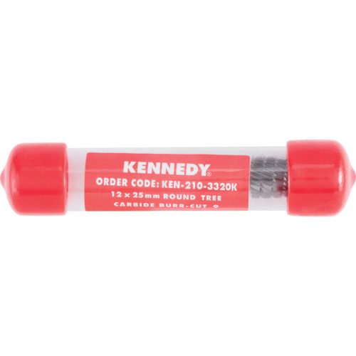 Kennedy. 12X25MM ÍVELT GÖMBVÉGŰ TURBÓMARÓ FORGÁCSTÖRŐ FOGAZÁSSAL
