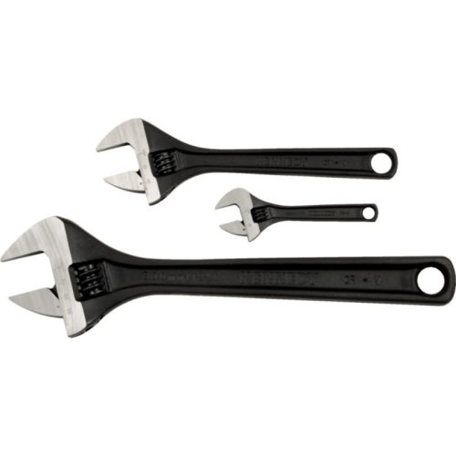 KENNEDY 4" / 8" / 12" állítható csavarkulcs készlet, foszfatált, 3 részes