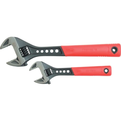 KENNEDY 200 mm / 8" puha fogású állítható csavarkulcs, foszfatált