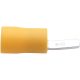 KENNEDY 10.0 mm sárga késes kábelsaru, 100 db/csomag