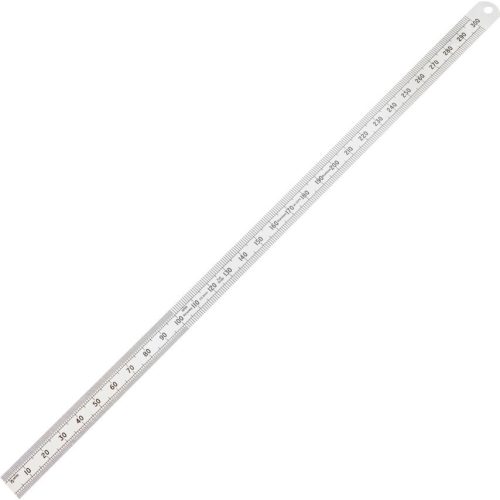 Kennedy. 300MM/12" FLEXIBILIS ROZSDAMENTES VONALZÓ LEKEREKÍTETT VÉGGEL