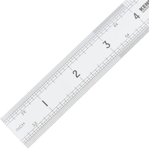 Kennedy. 300MM MEREV ROZSDAMENTES VONALZÓ LEKEREKÍTETT VÉGGEL