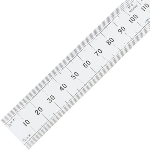 Kennedy. 300MM MEREV ROZSDAMENTES VONALZÓ LEKEREKÍTETT VÉGGEL