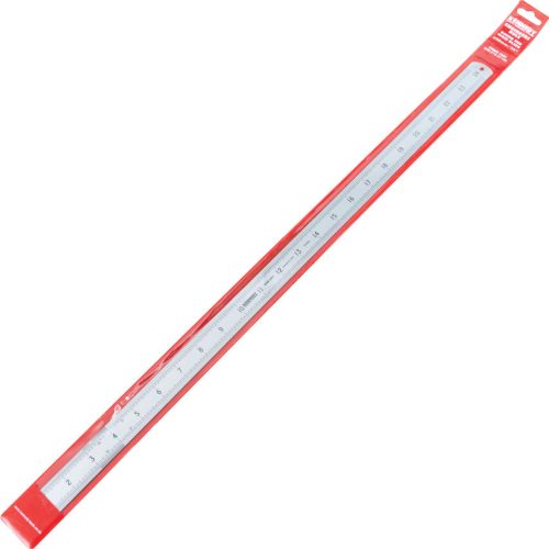 Kennedy. 600MM24" MEREV ROZSDAMENTES VONALZÓ LEKEREKÍTETT VÉGGEL