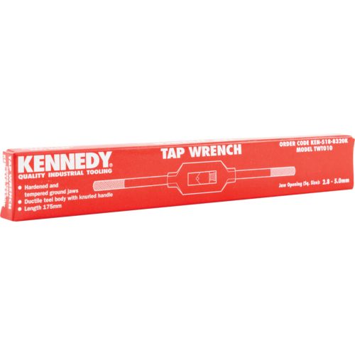 Kennedy. 1/16"-1/4" HAGYOMÁNYOS MENETFÚRÓ HAJTÓVAS