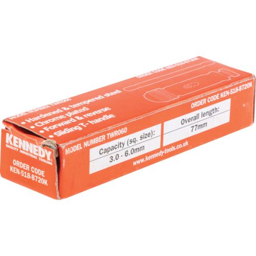 Kennedy. 3.0-6.0MM RACSNIS MENETFÚRÓ HAJTÓSZÁR