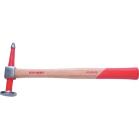   KENNEDY 255 g Karosszériás simítókalapács kerek vésőéllel, hikorifa nyéllel