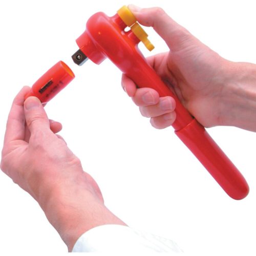 KENNEDY Szigetelt irányváltós racsnis hajtószár 1/2" meghajtóval