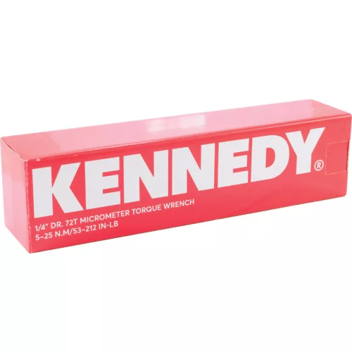 Kennedy 1/4"DR. 72T NYOMATÉKKULCS 5~25 N.M/53~212IN-LB
