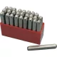 KENNEDY 4 mm betű beütő készlet, 27 részes