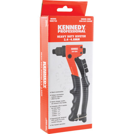 KENNEDY Karos popszegecselő nagy igénybevételre