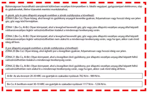 KENNEDY 24 mm szikramentes egyoldalas villáskulcs, Al-Br