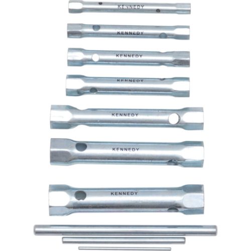 KENNEDY Csőkulcs készlet 6-19 mm hajtószárakkal, 7 részes