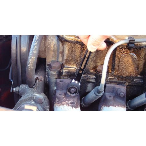 KENNEDY 13 mm racsnis csillag-villáskulcs