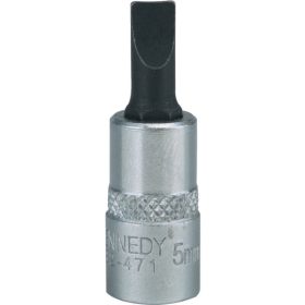   KENNEDY 5.5 mm lapos feltűzhető csavarbehajtó 1/4" -os meghajtóval