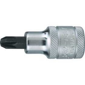   KENNEDY PZ2x55 mm pozidriv feltűzhető csavarbehajtó 1/2" -os meghajtóval