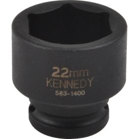   KENNEDY 20 mm erősített dugókulcs 3/8" -os meghajtóval