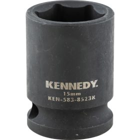 Kennedy. 15MM ERŐSÍTETT DUGÓKULCS 3/8" MEGHAJTÓVAL