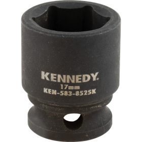 Kennedy. 17MM ERŐSÍTETT DUGÓKULCS 3/8" MEGHAJTÓVAL