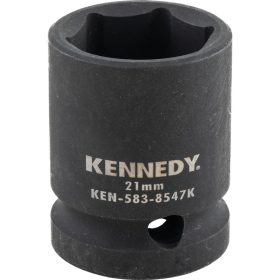 Kennedy. 21MM ERŐSÍTETT DUGÓKULCS 1/2" MEGHAJTÓVAL