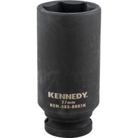Kennedy. 27MM HOSSZÚ ERŐSÍTETT DUGÓKULCS 1/2" MEGHAJTÓVAL