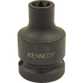 Kennedy. E14 TORX ERŐSÍTETT DUGÓKULCS 1/2" MEGHAJTÓVAL.