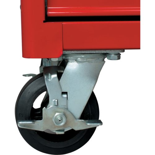 Kennedy. PIROS 5 FIÓKOS GÖRGŐS SZERSZÁMSZEKÉNY