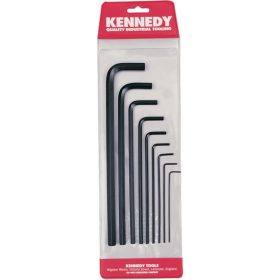   KENNEDY 1.5-10 mm hosszú szárú hatszögkulcs készlet, 9 részes