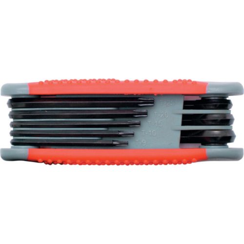 KENNEDY T9 - T40 Pro-Torq zsebkés típusú Torx kulcs készlet, 8 darabos